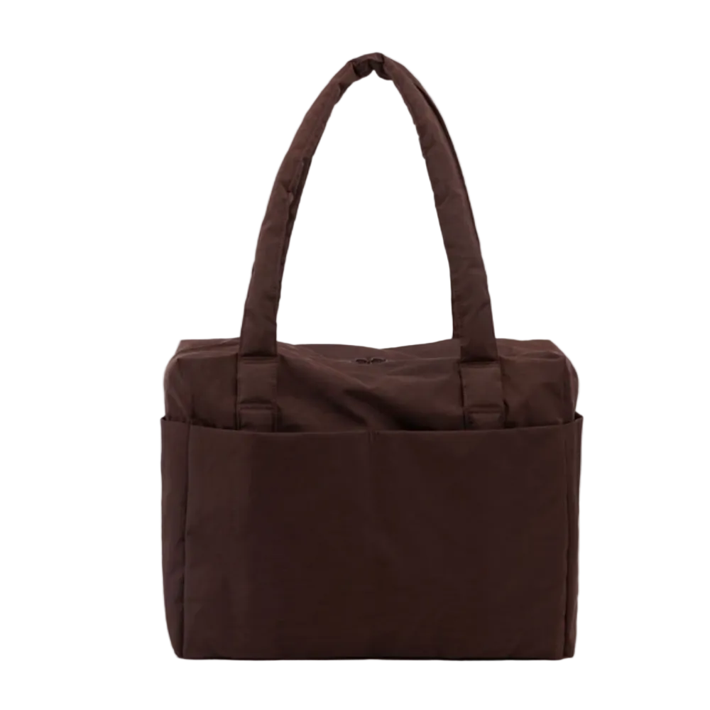 Baggu Small Cloud Carry-On Bag Coffee