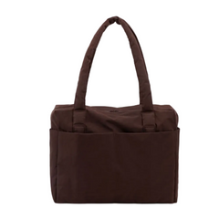 Baggu Small Cloud Carry-On Bag Coffee