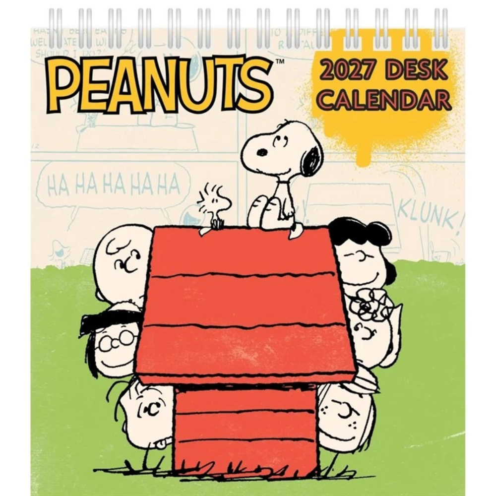 Portico Designs 2027 Desk Calendar Peanuts