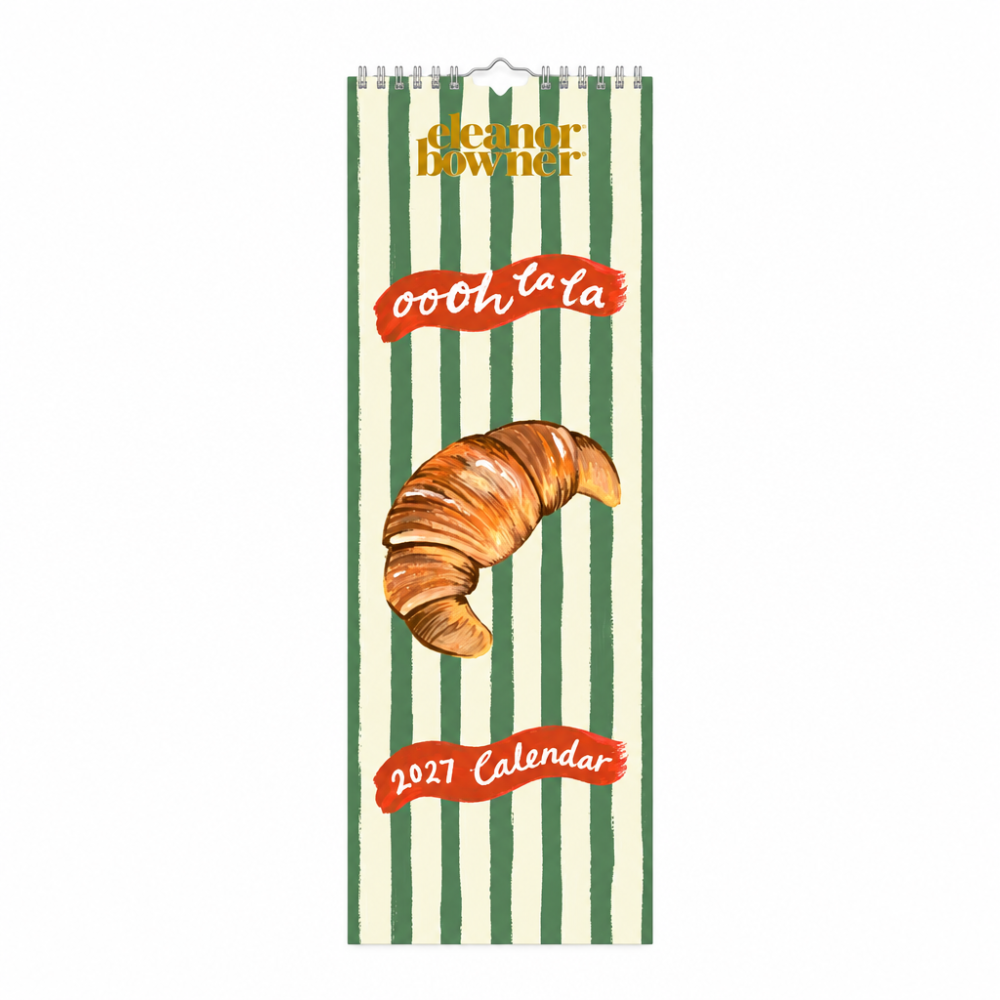 Portico Designs 2027 Slim Wall Calendar Eleanor Bowmer Food