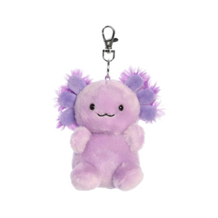 Palm Pals Clip Charm Xavier Purple Axolotl