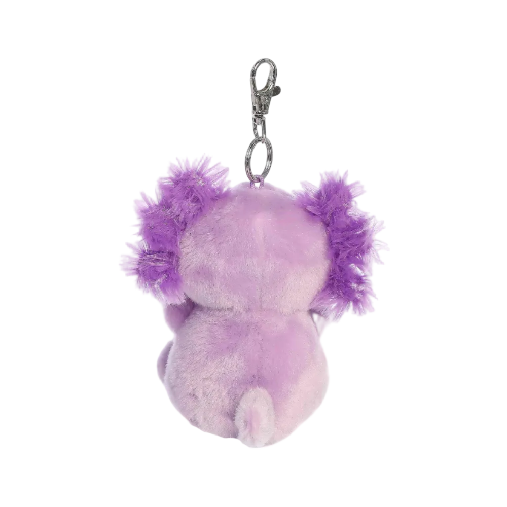 Palm Pals Clip Charm Xavier Purple Axolotl
