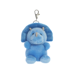 Palm Pals Clip Charm Tank Triceratops