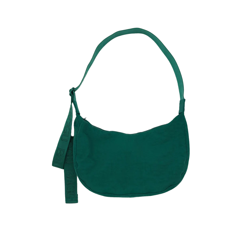 Baggu Medium Nylon Crescent Bag Cypress