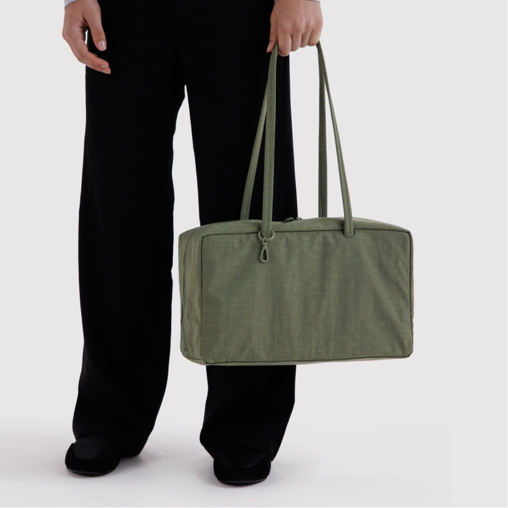 Baggu Medium Nylon Bowler Bag Caper