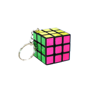 Mini Metallic Muddle Puzzle Keyring
