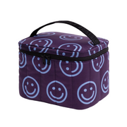 Baggu Puffy Lunch Bag - Indigo Happy