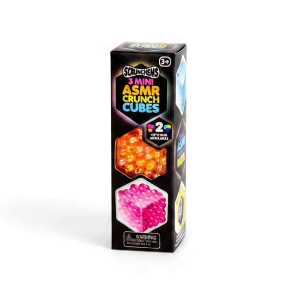 Scrunchems ASMR Mini Crunch Cubes Pack of 3