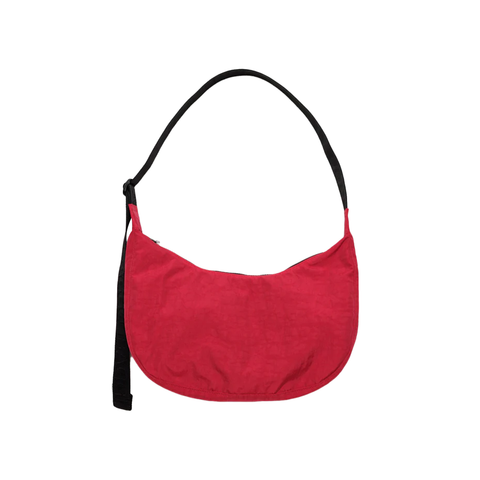 Baggu Medium Nylon Crescent Bag Candy Apple