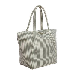 Baggu Cloud Bag Sage Stripe