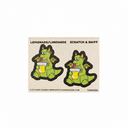 Sticker Garden Scratch and Sniff Teared Square Dragon Lemonade