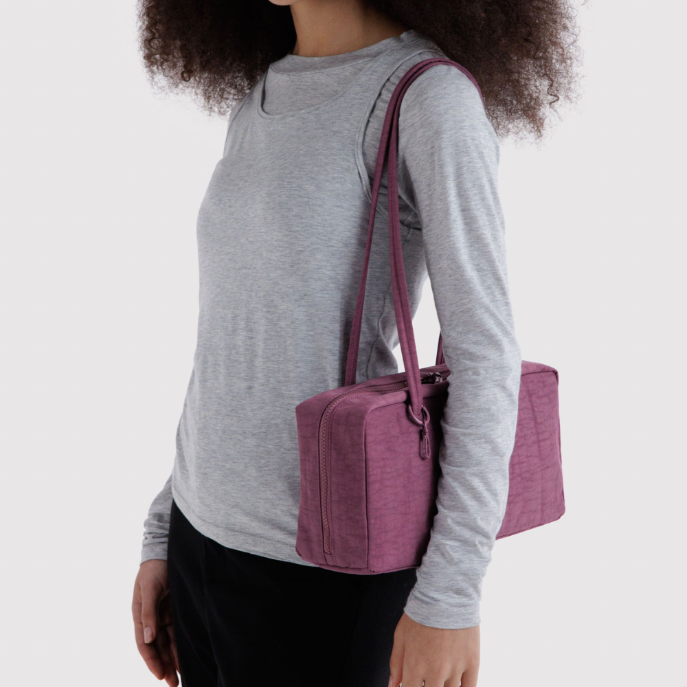 Baggu Nylon Bowler Bag Wild Plum