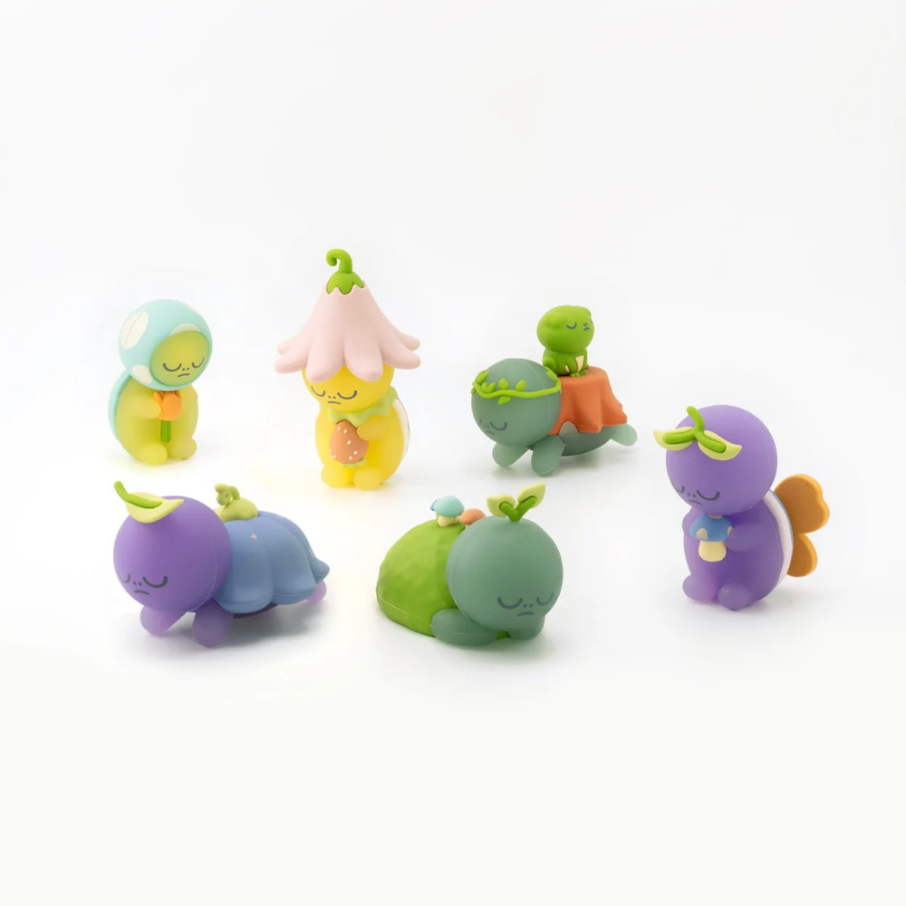 Smoko Kawawa Turtles Forest Whimsy Blind Box Figure