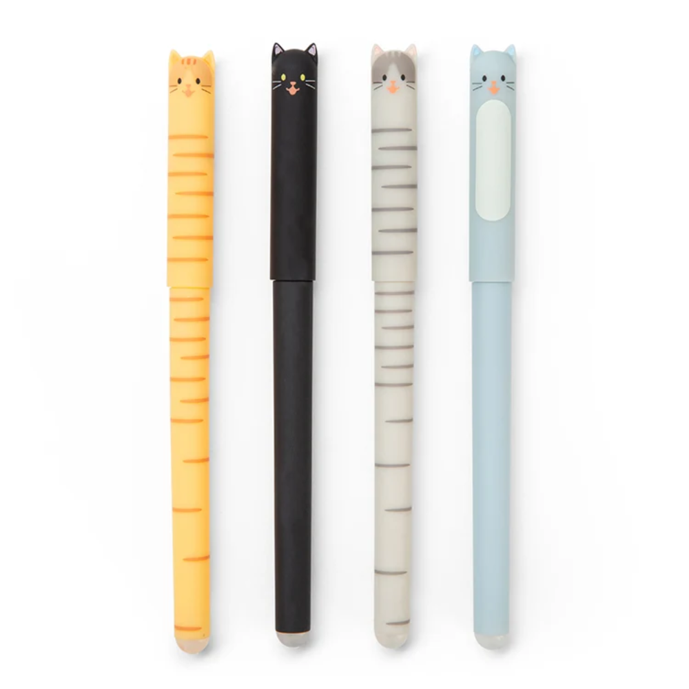 Kikkerland Cat Erasable Gel Pen