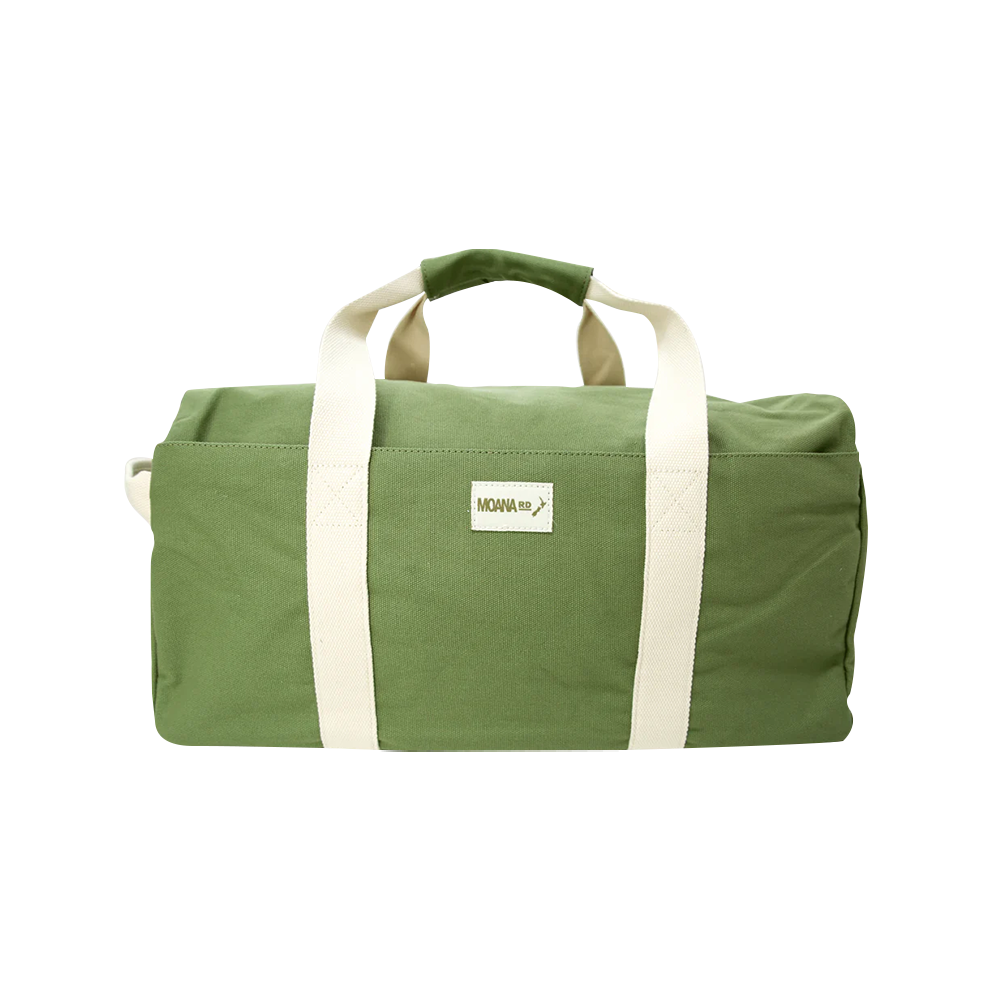 Moana Road Martinborough Canvas Overnight Bag Olive