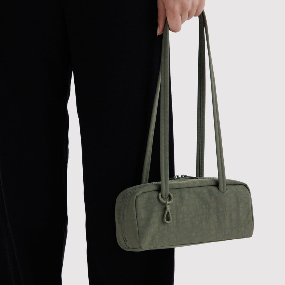 Baggu Small Nylon Bowler Bag Caper
