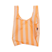 Baggu Standard Reusable Bag Tangerine Wide Stripe