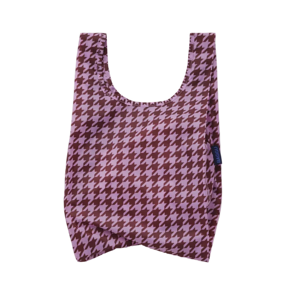Baggu Baby Reusable Bag Pink Houndstooth