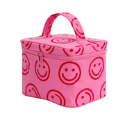 Baggu Large Cosmetic Case  Azalea Pink Happy