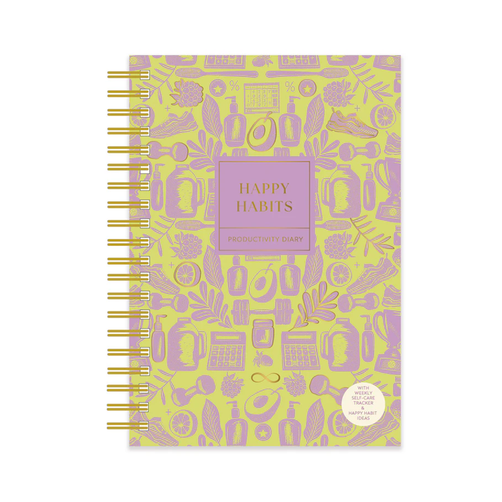 Portico Designs 2026 Weekly Diary Happy Habits