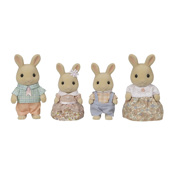 Sylvanian Families Milk Rabbit Family