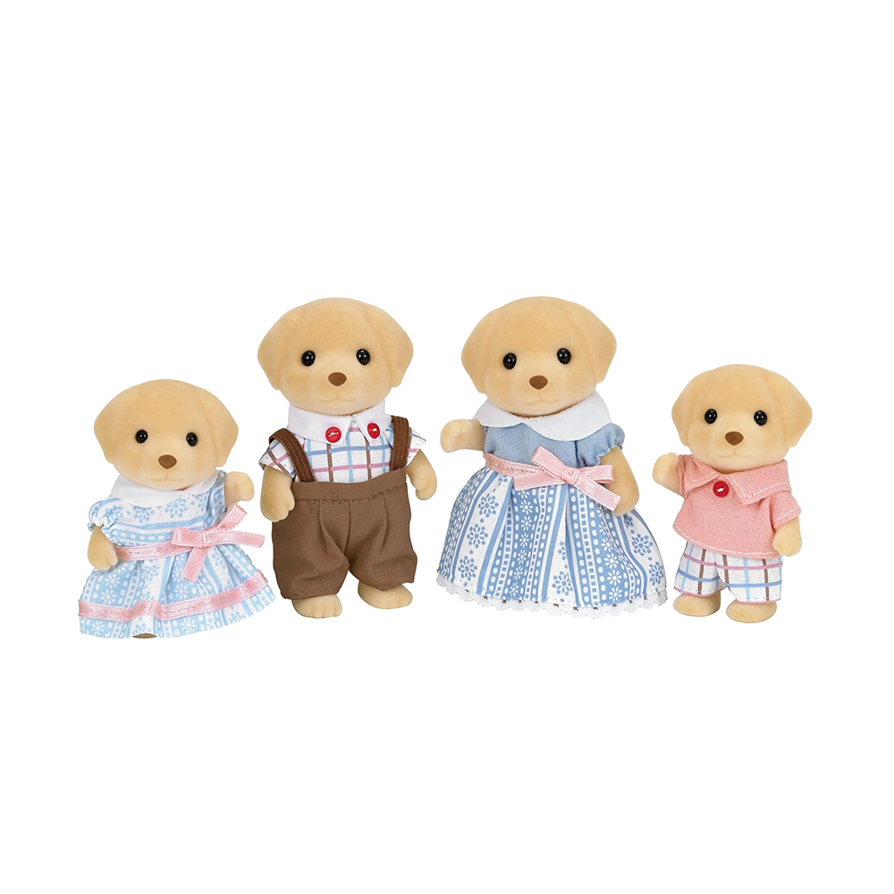 Sylvanian Families Yellow Labrador Family