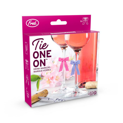 Fred Tie One On-Drink Markers Set of 6