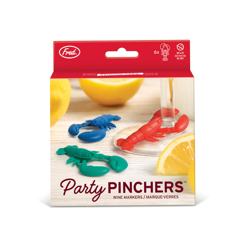 Party Pinchers Drink Markers Set of 6