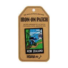 Moana Road Iron-On Patch NZ Mountain Biking