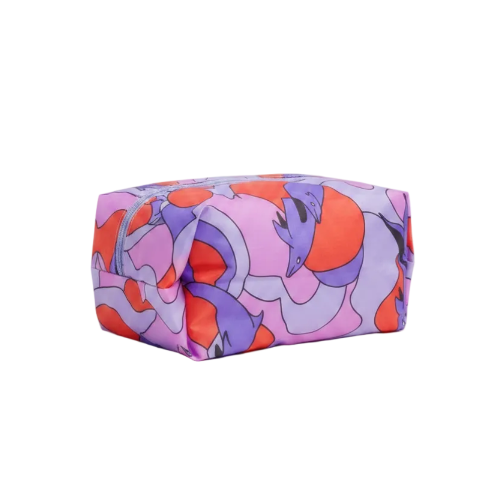 Baggu 3D Zip Pouch Vacation Animals