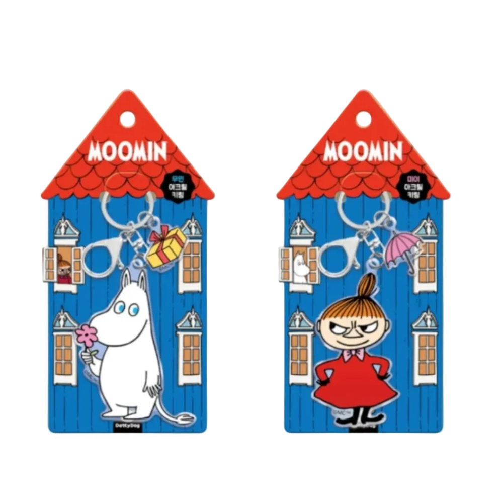 Moomin & Little My Acrylic Keychain Little My