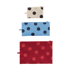 Baggu Flat Pouch Polka Dot