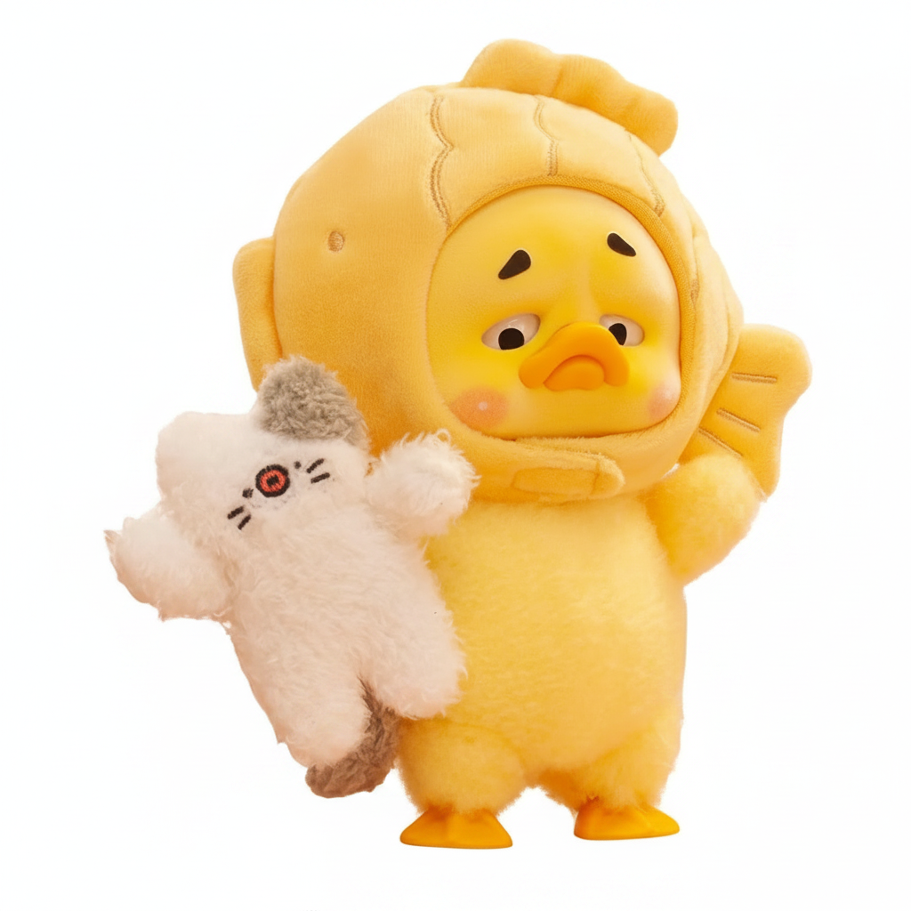 Upset Duck Act Cute Duck Plush Blind Box