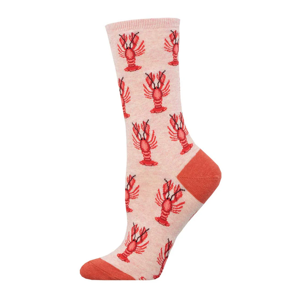 Socksmith Socks Womens Lobstah Pink Heather