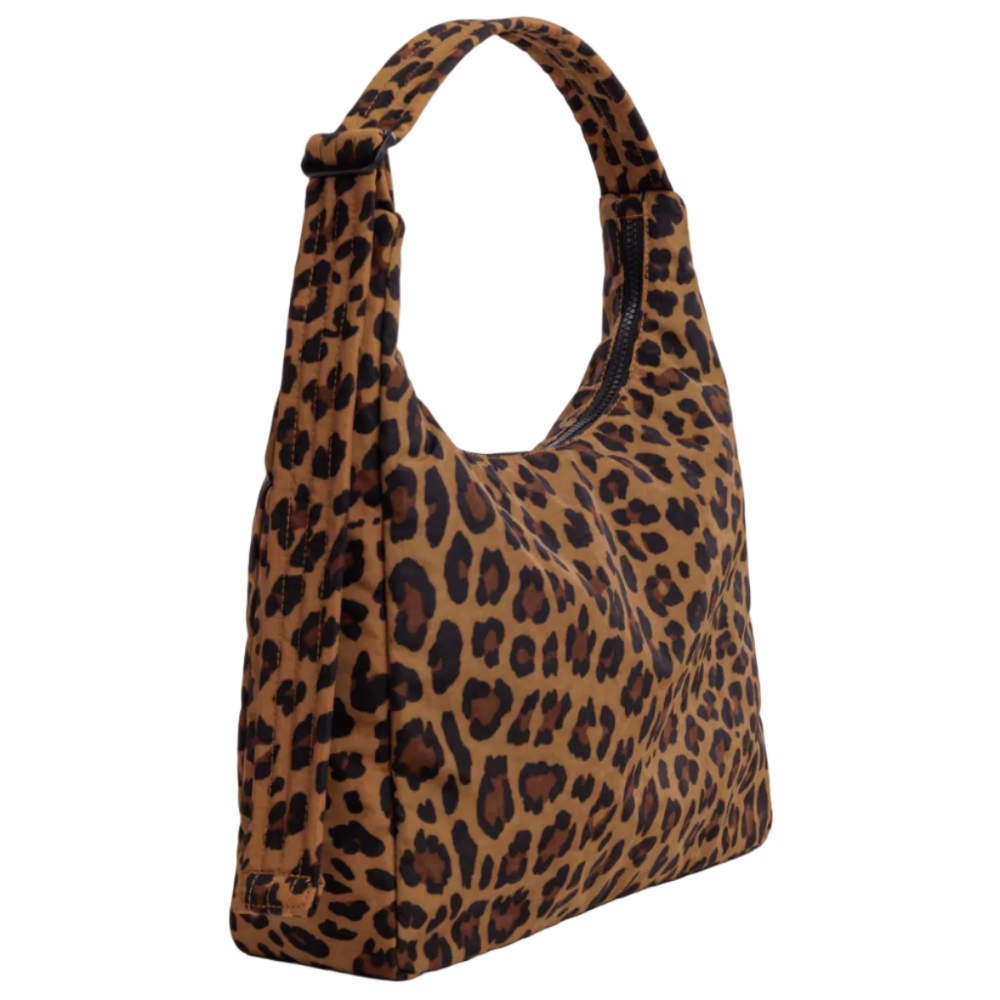 Baggu Nylon Shoulder Bag Leopard