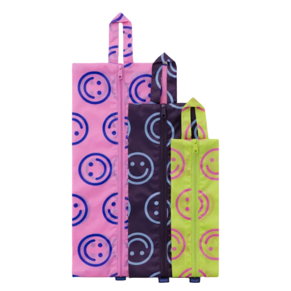 Baggu 3D Zip Pouch Bright Happy