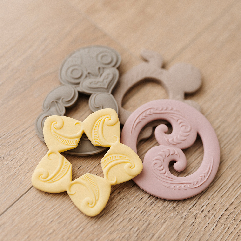 Bo & Ko Koru Teether Latte