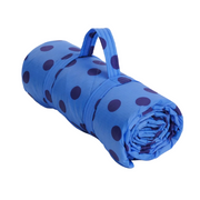Baggu Puffy Picnic Blanket Blue Polka Dot
