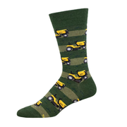 Socksmith Socks Men's Lawn Mower Green Heather
