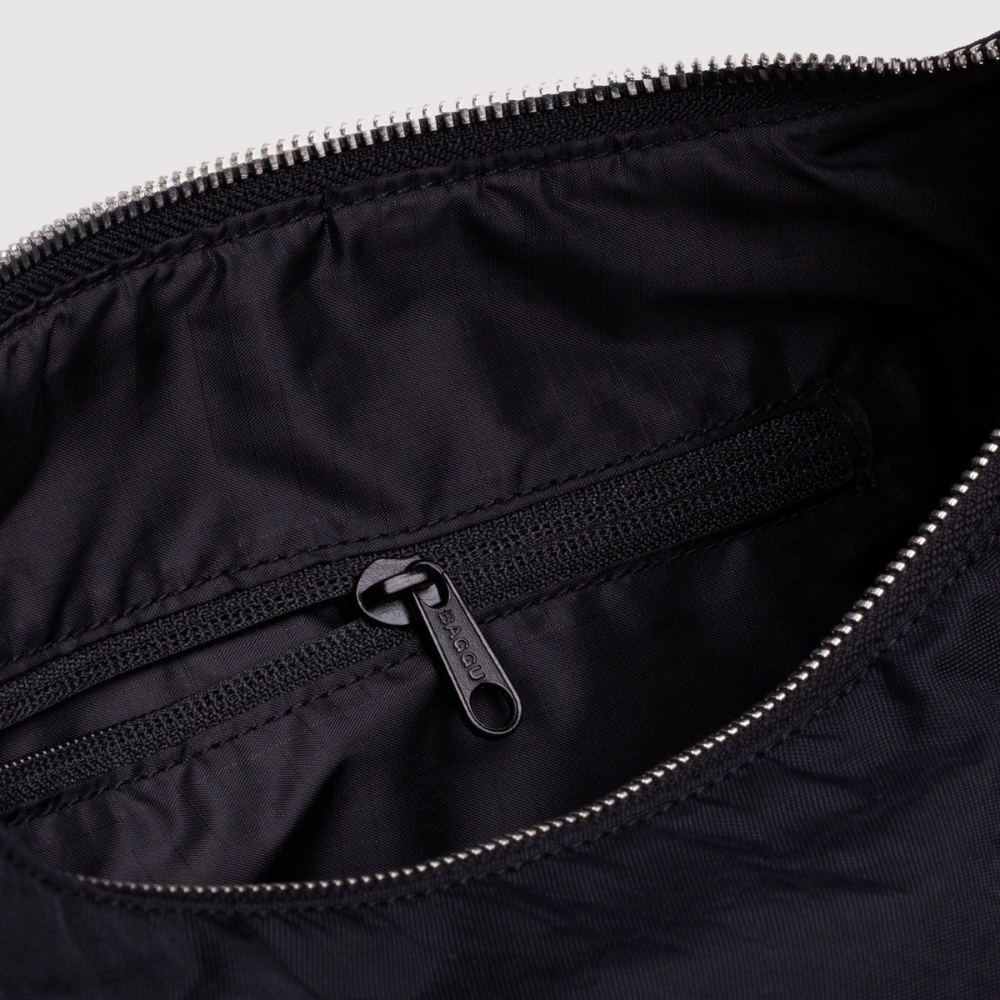 Baggu Nylon Meringue Bag Black