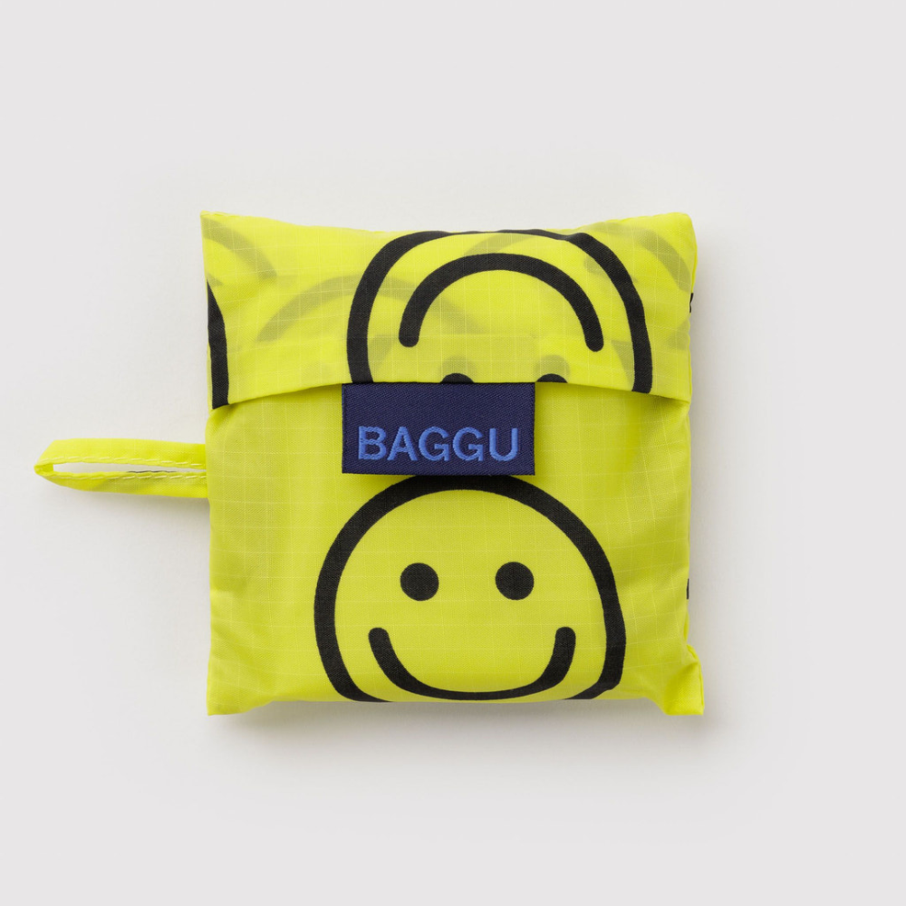 Baggu Baby Reusable Bag Yellow Happy