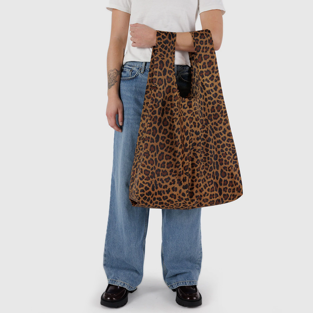 Baggu Big Reusable Bag Leopard