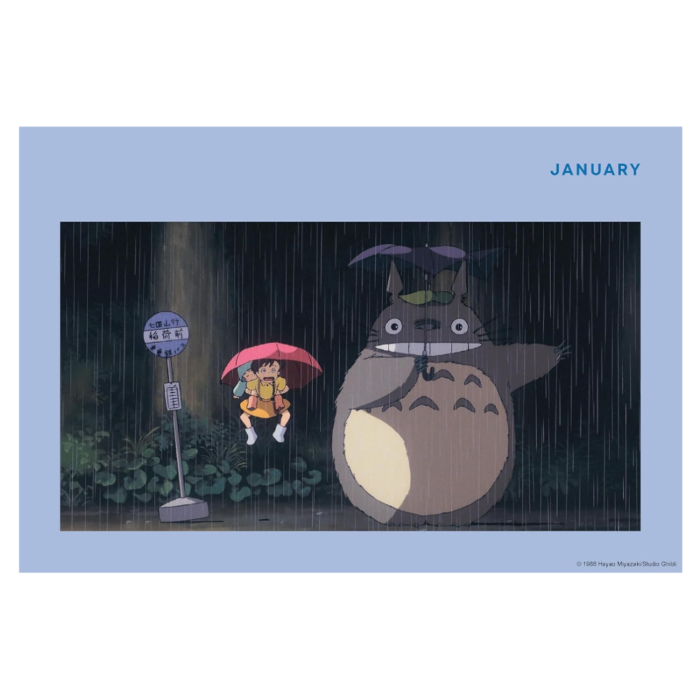 2027 Diary Studio Ghibli My Neighbor Totoro Weekly Planner