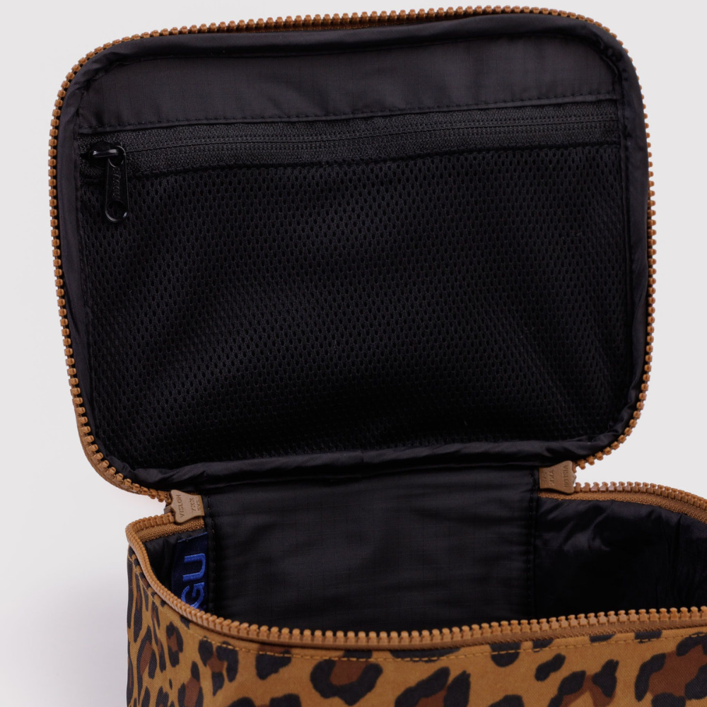 Baggu Small Cosmetic Case Leopard