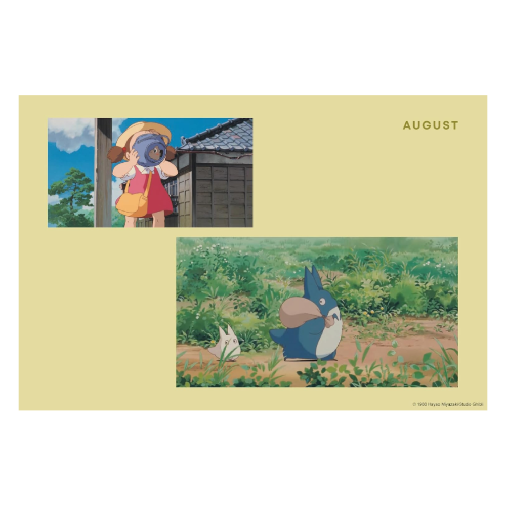 2027 Diary Studio Ghibli My Neighbor Totoro Weekly Planner