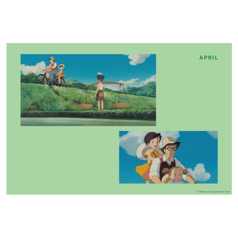 2027 Diary Studio Ghibli My Neighbor Totoro Weekly Planner