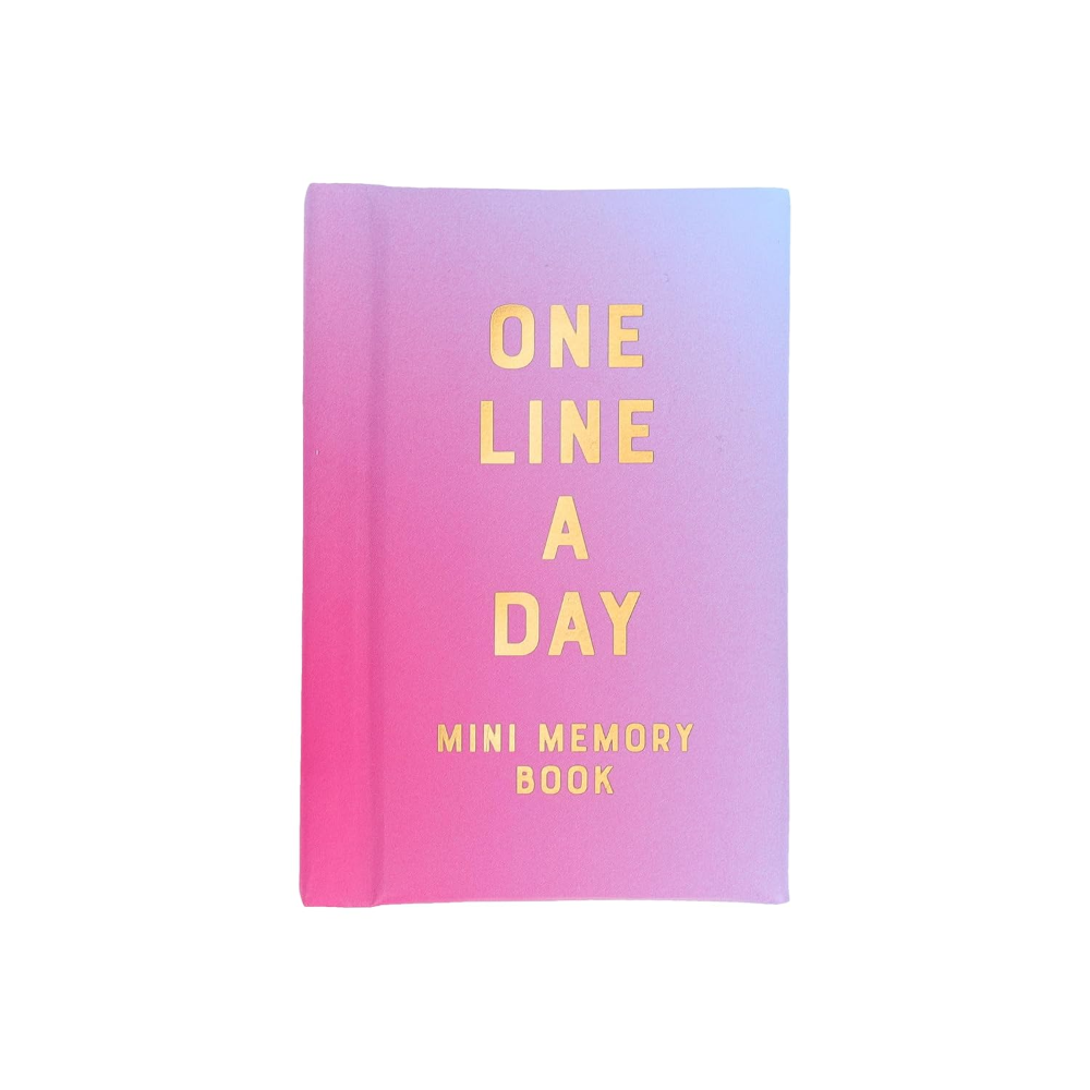 Mini One Line a Day Journal Radiant Glow