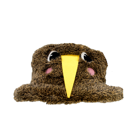 Moana Road Fluffy Bucket Hat Kids Kimi the Kiwi