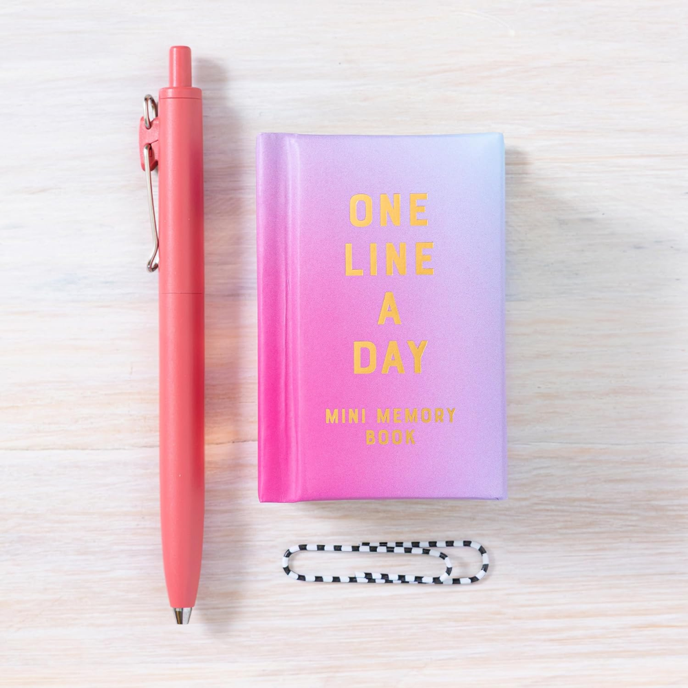 Mini One Line a Day Journal Radiant Glow