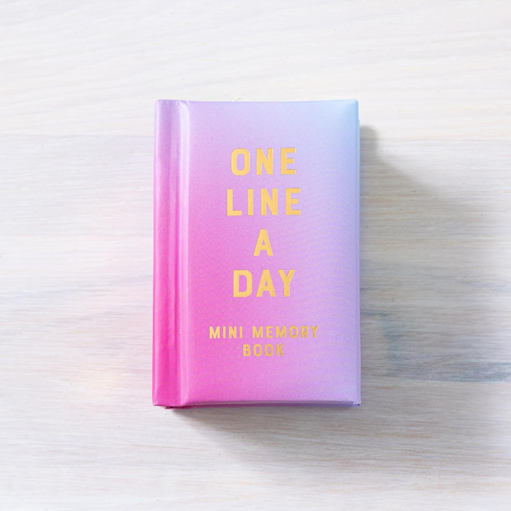 Mini One Line a Day Journal Radiant Glow